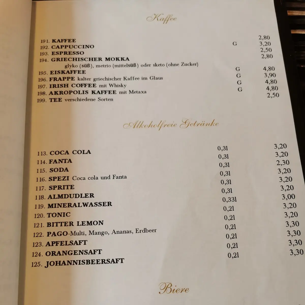 Speisekarte photo 7