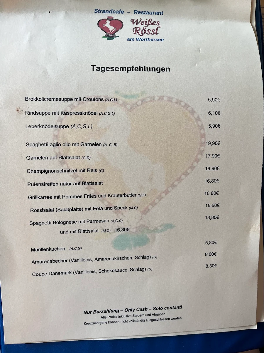 Speisekarte photo 4