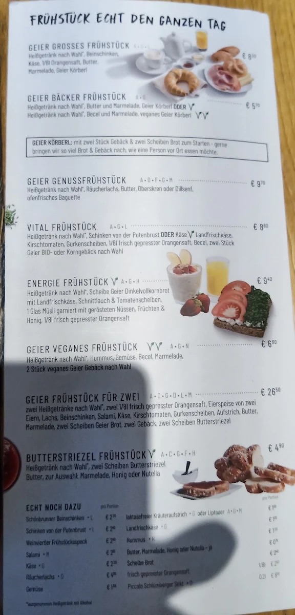 Speisekarte photo 5