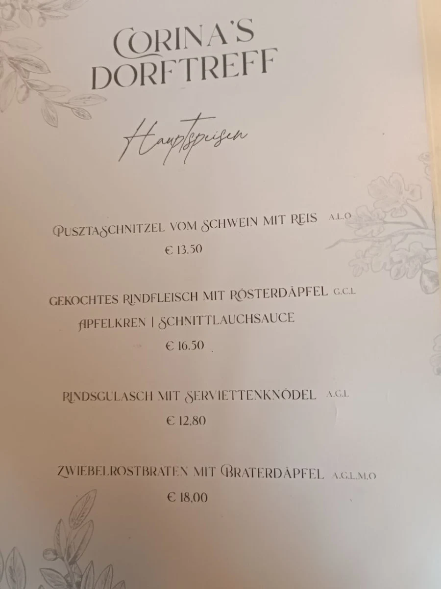 Speisekarte photo 2