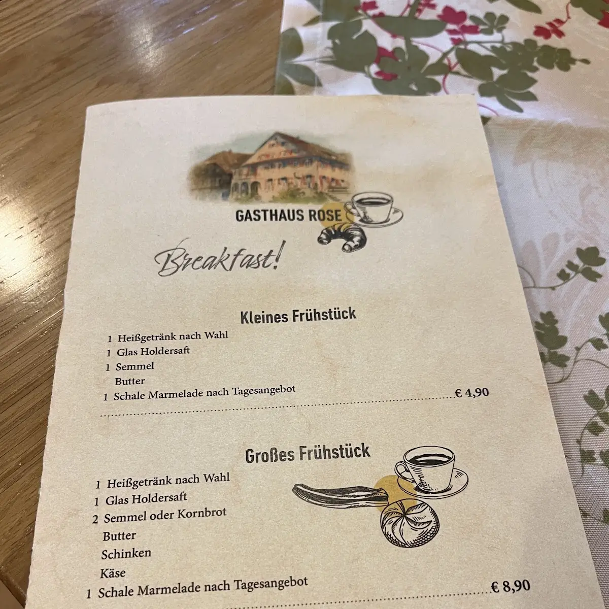 Speisekarte photo 1