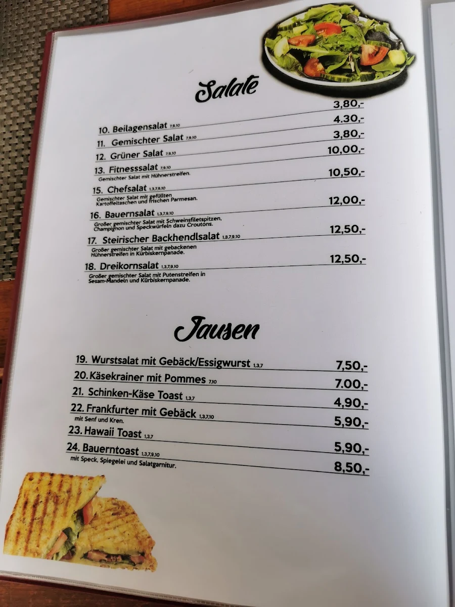 Speisekarte photo 9