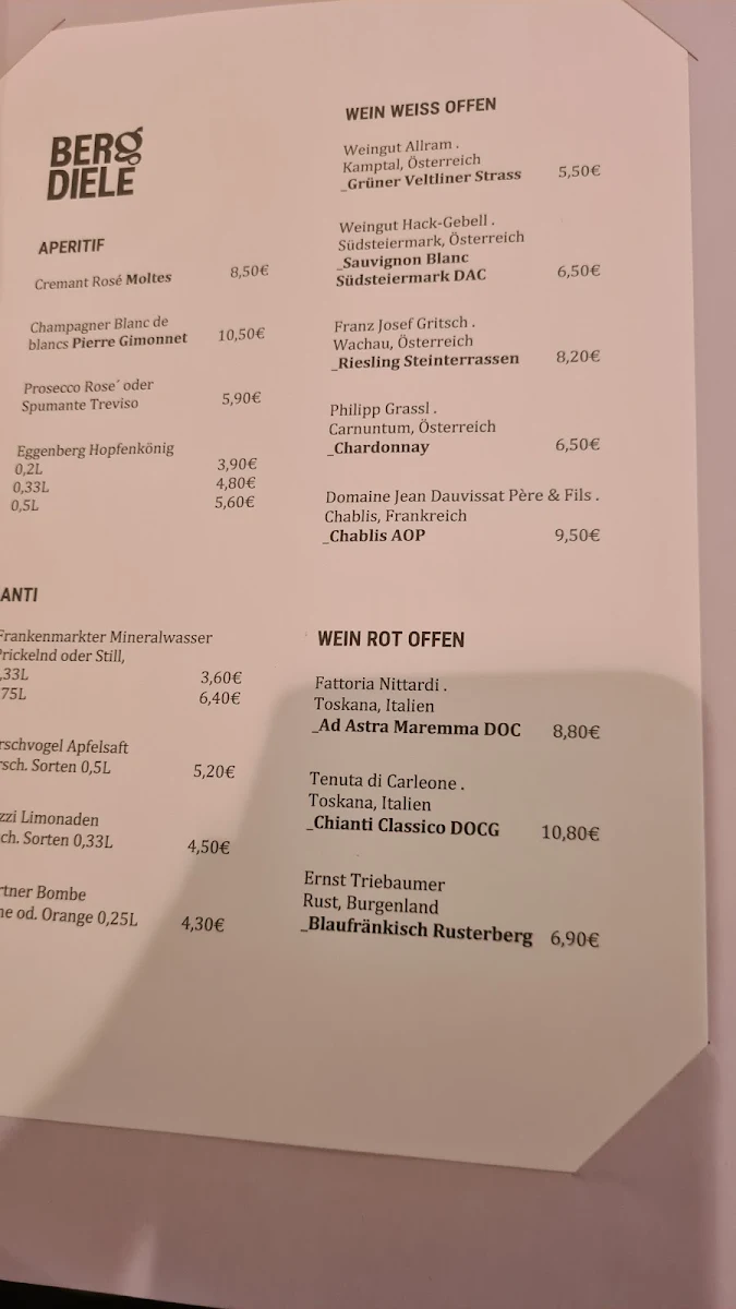 Speisekarte photo 2