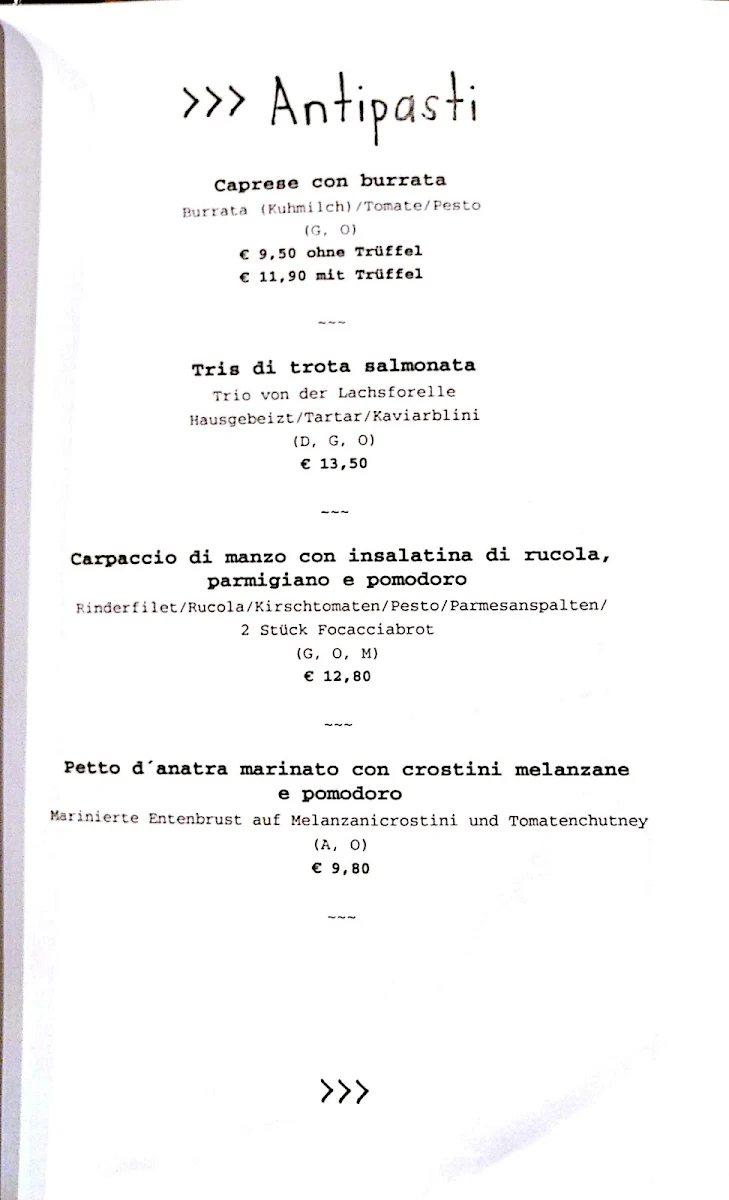 Speisekarte photo 8