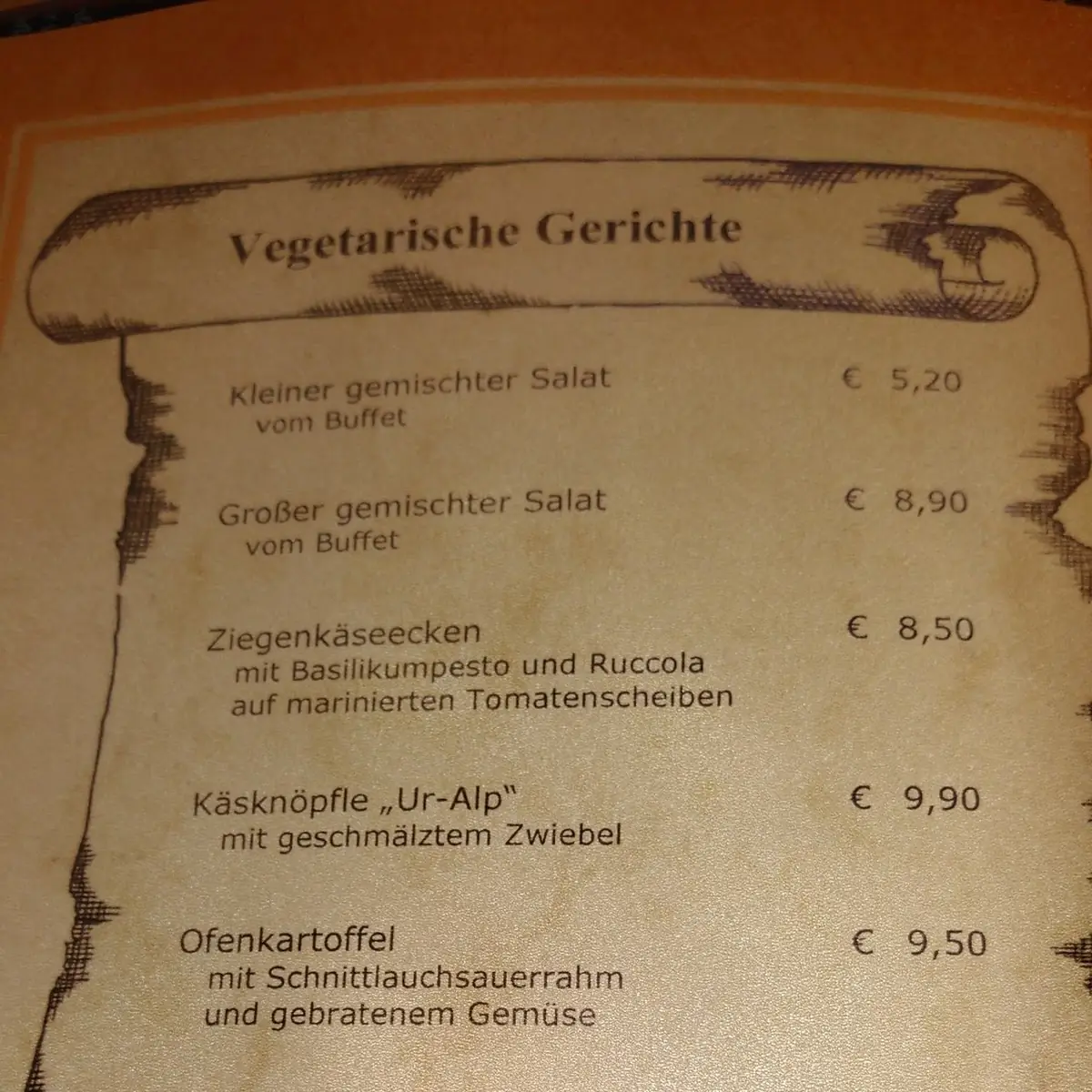 Speisekarte photo 8