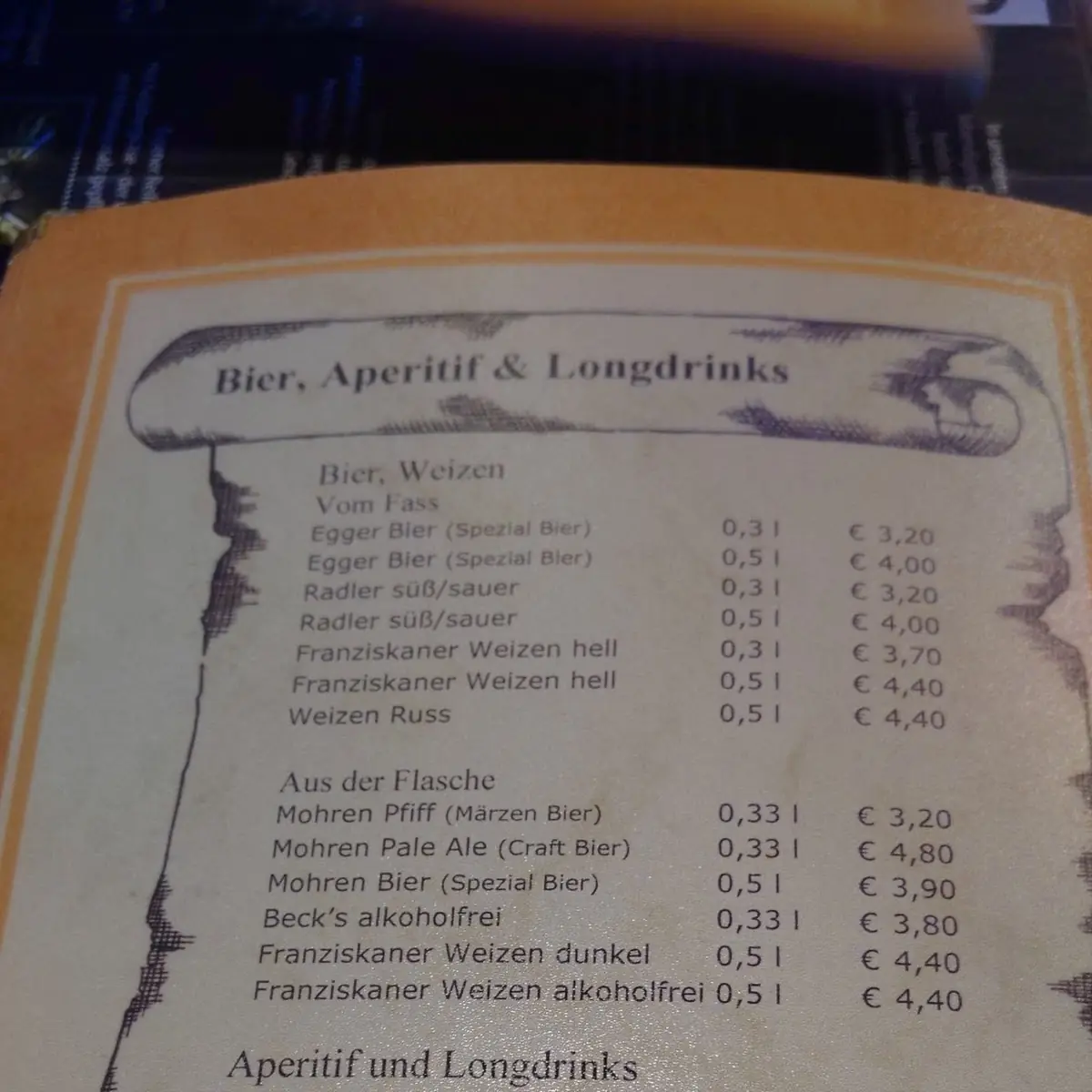 Speisekarte photo 9