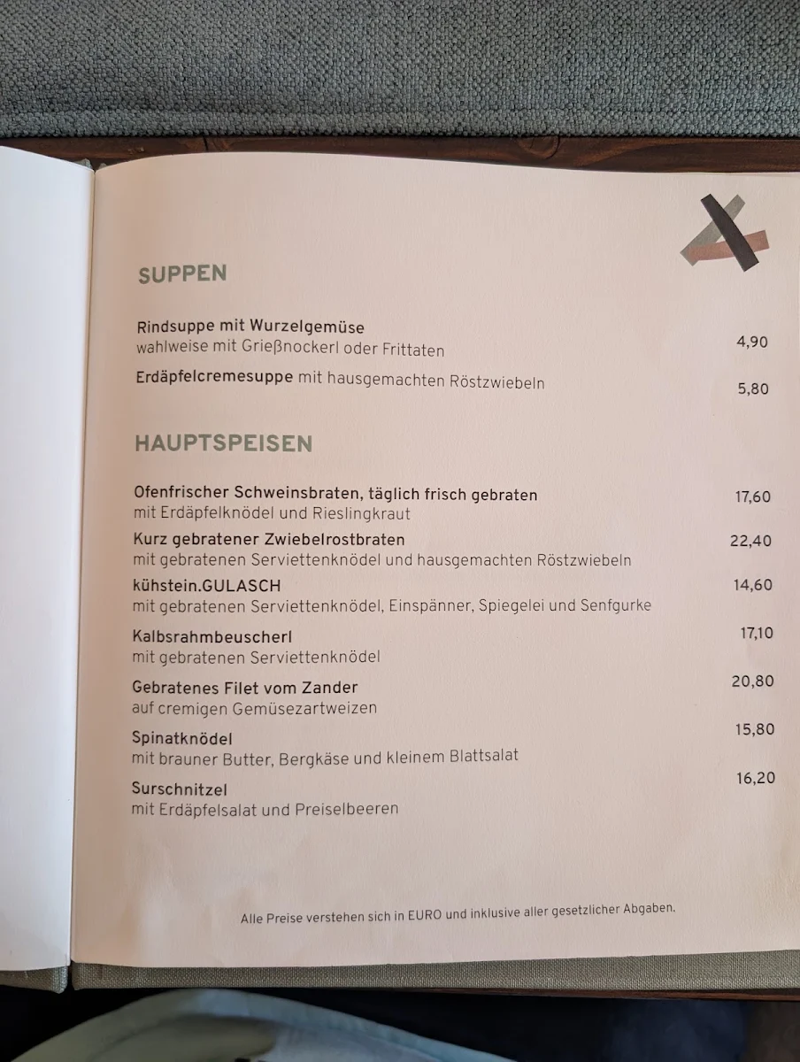 Speisekarte photo 1