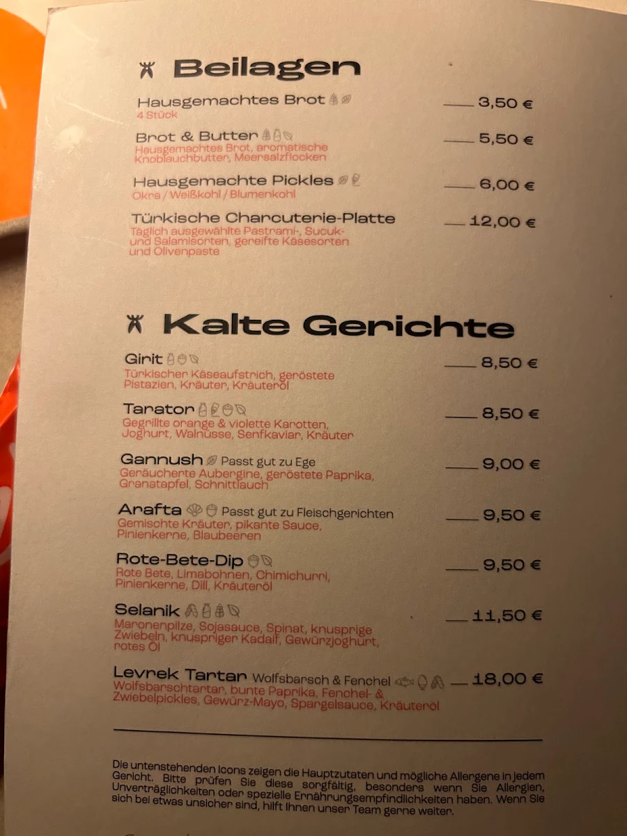Speisekarte photo 2