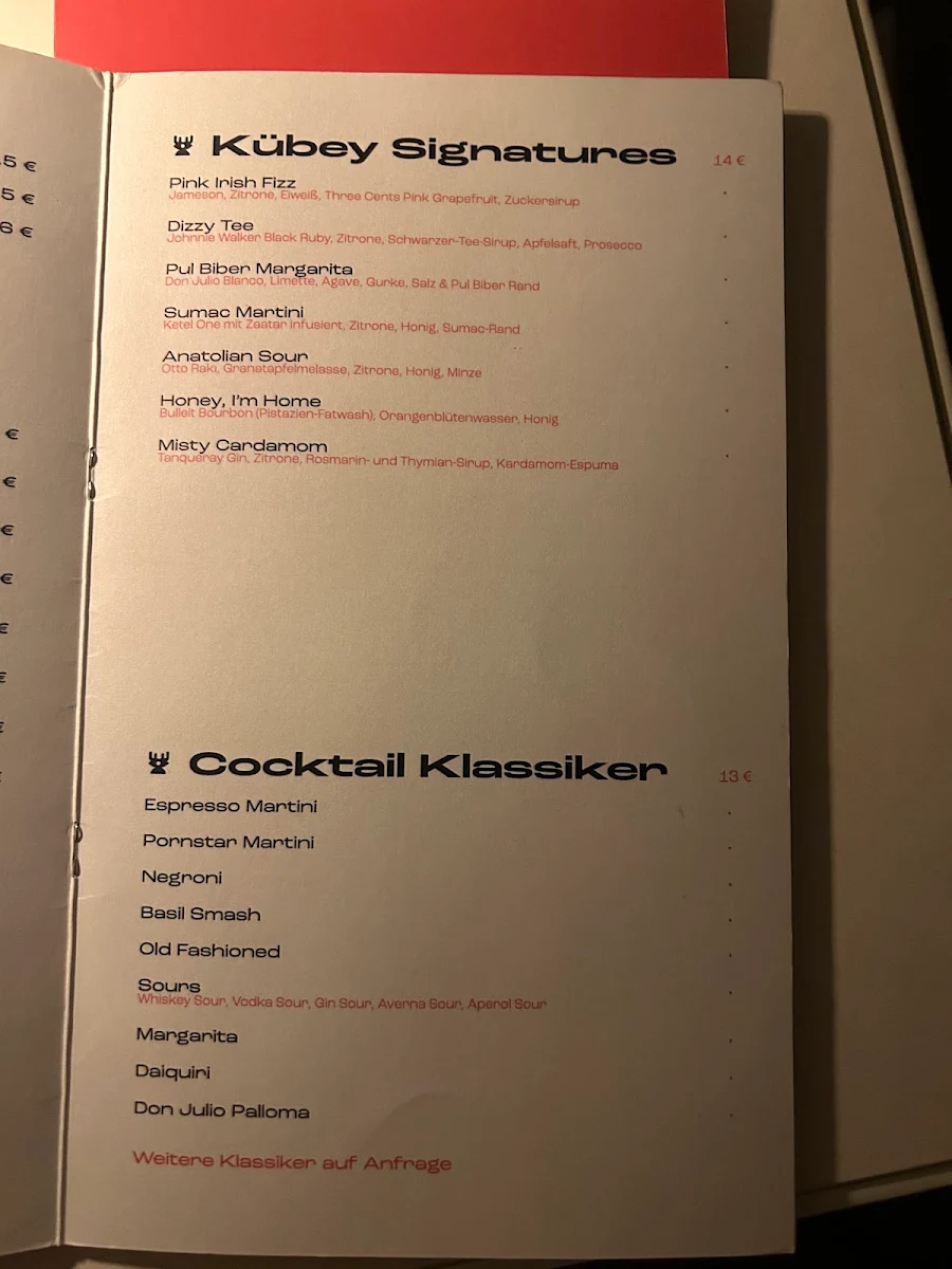 Speisekarte photo 3