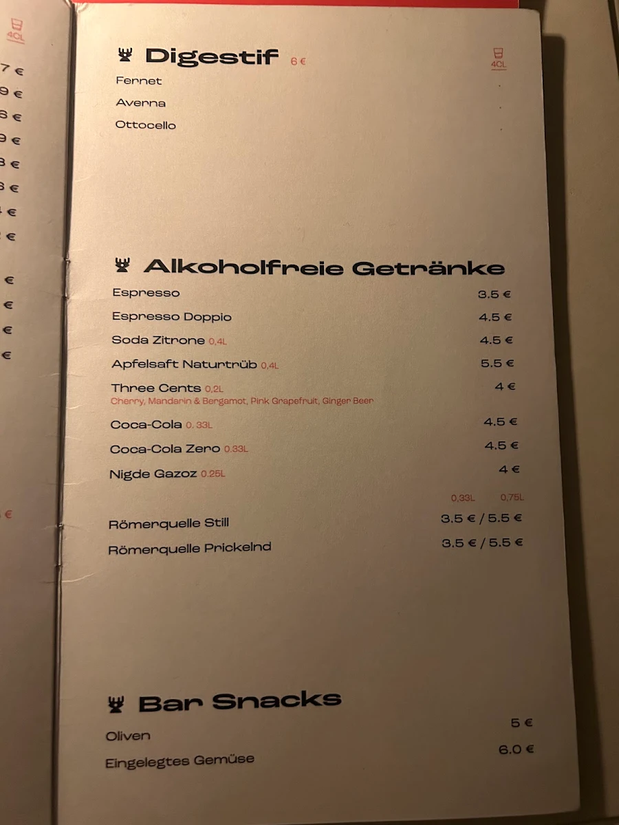 Speisekarte photo 4