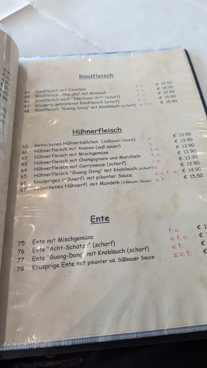 Speisekarte photo 1