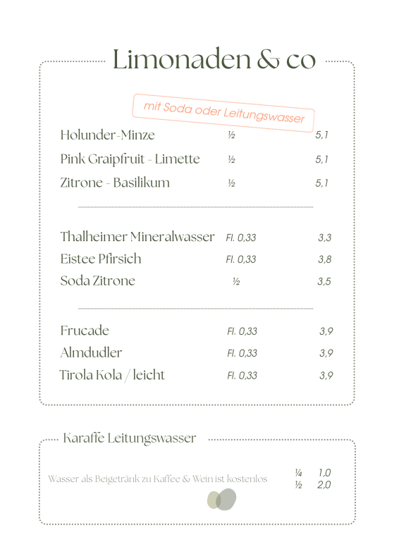 Speisekarte photo 4
