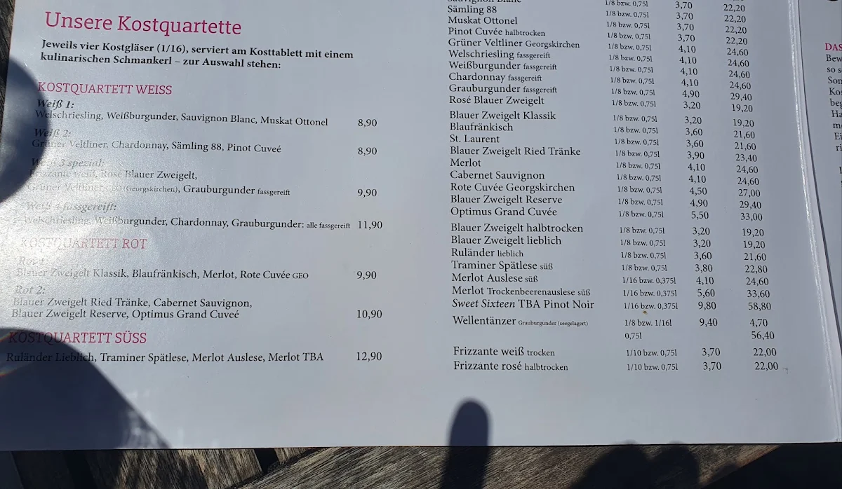 Speisekarte photo 6