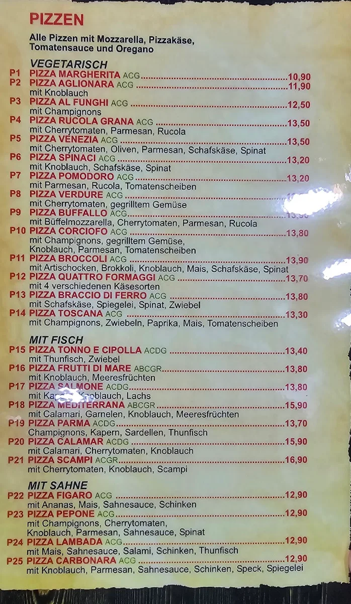 Speisekarte photo 1