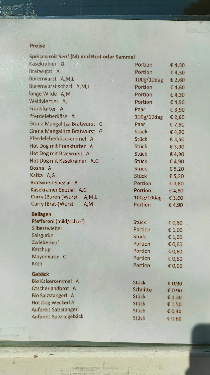 Speisekarte photo 4