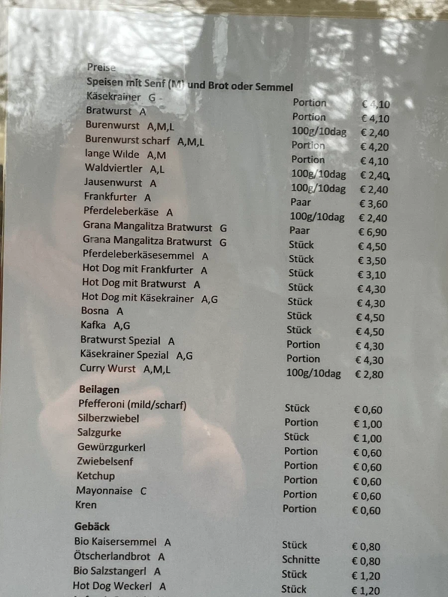 Speisekarte photo 5