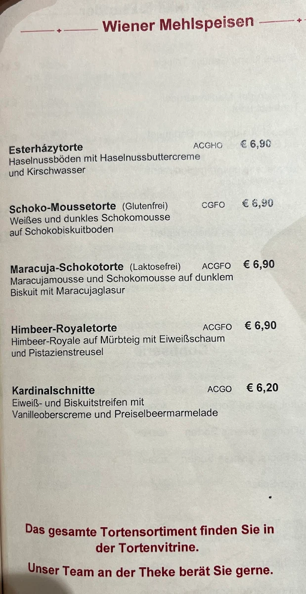 Speisekarte photo 3