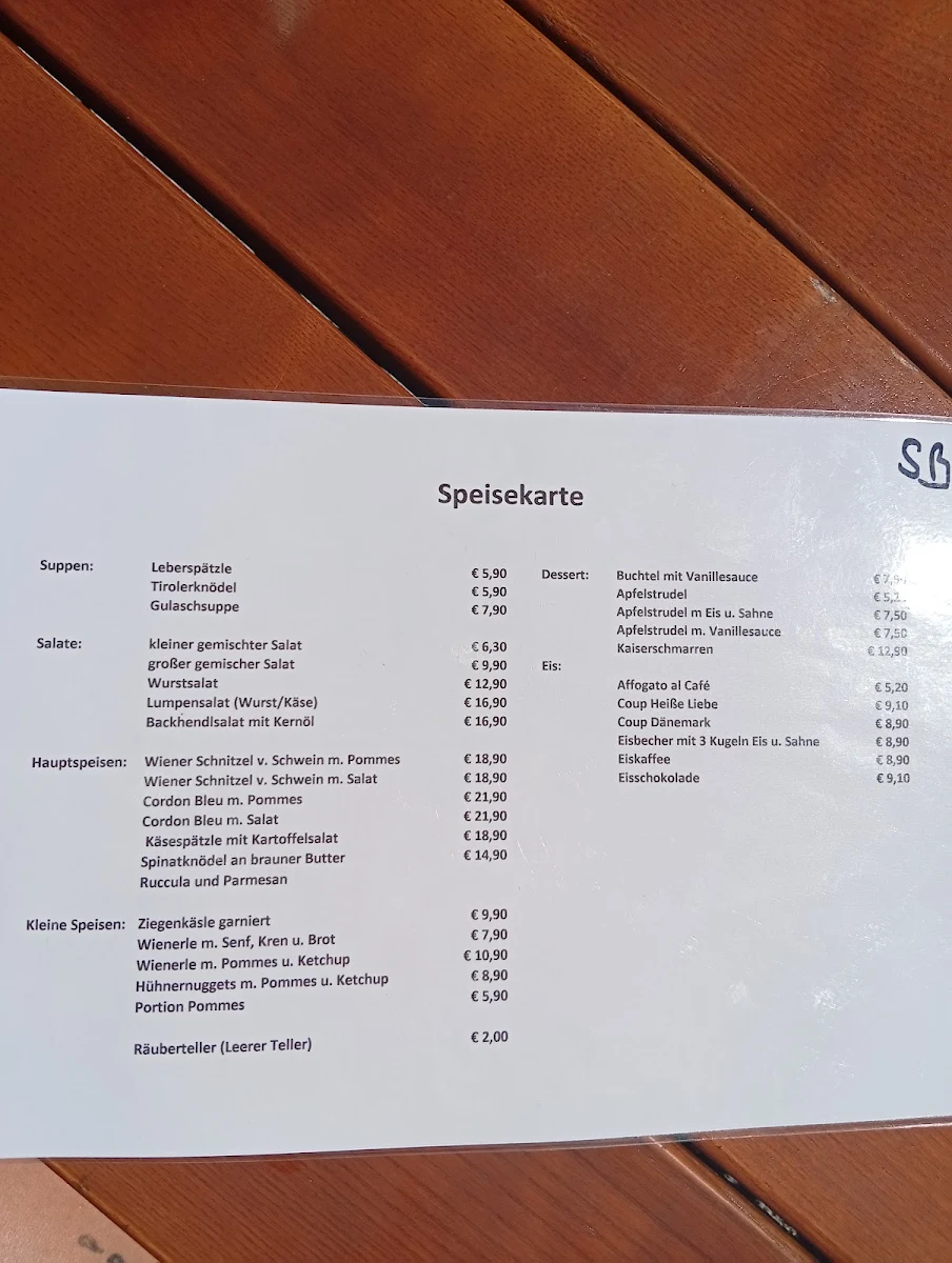 Speisekarte photo 2