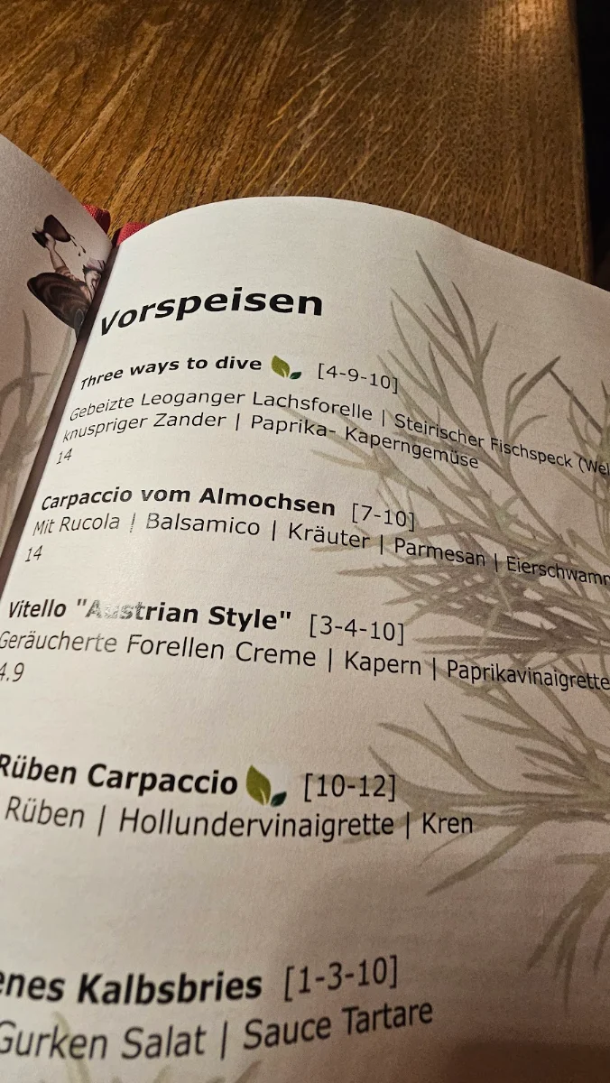Speisekarte photo 9