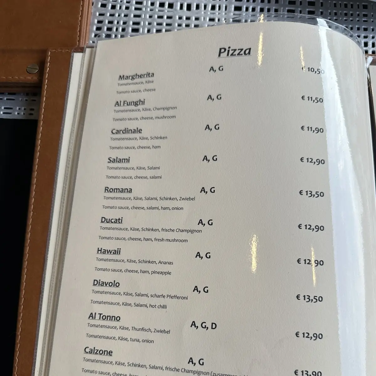 Speisekarte photo 4