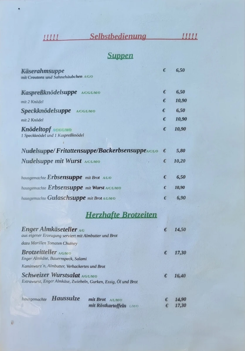 Speisekarte photo 3