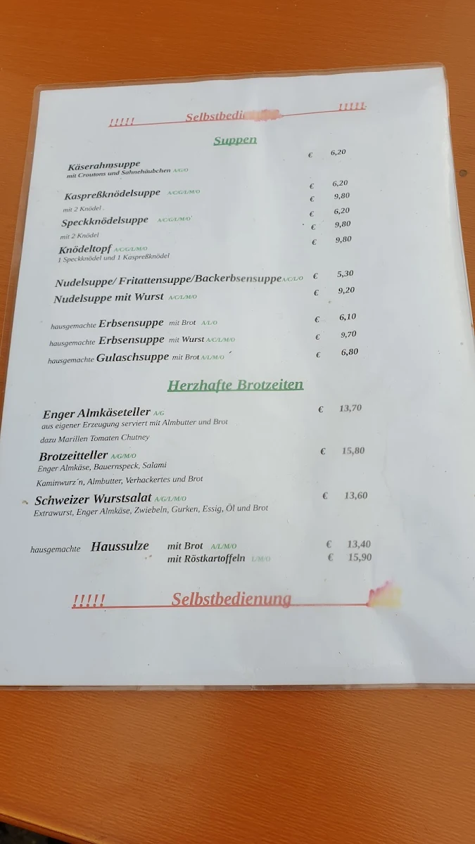 Speisekarte photo 6