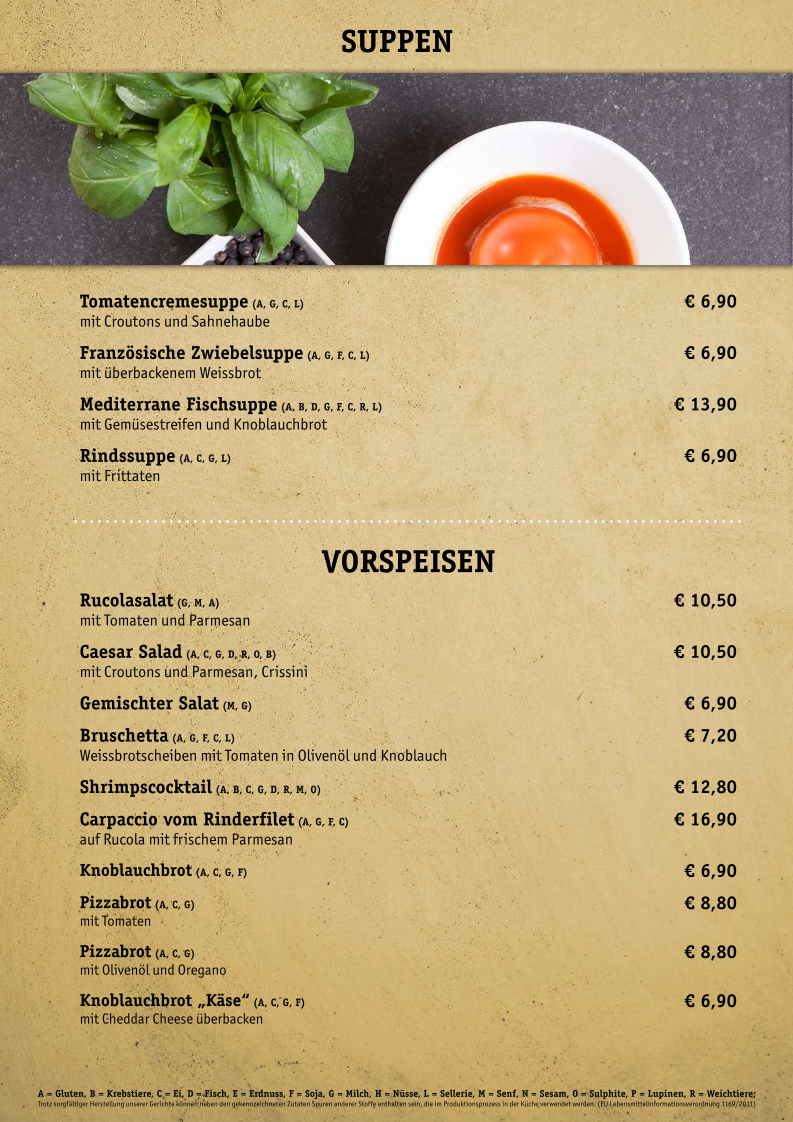 Speisekarte photo 4