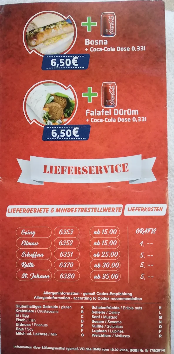 Speisekarte photo 5