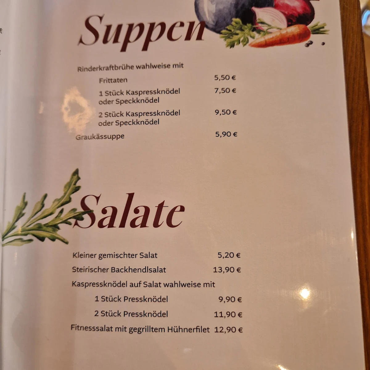 Speisekarte photo 10