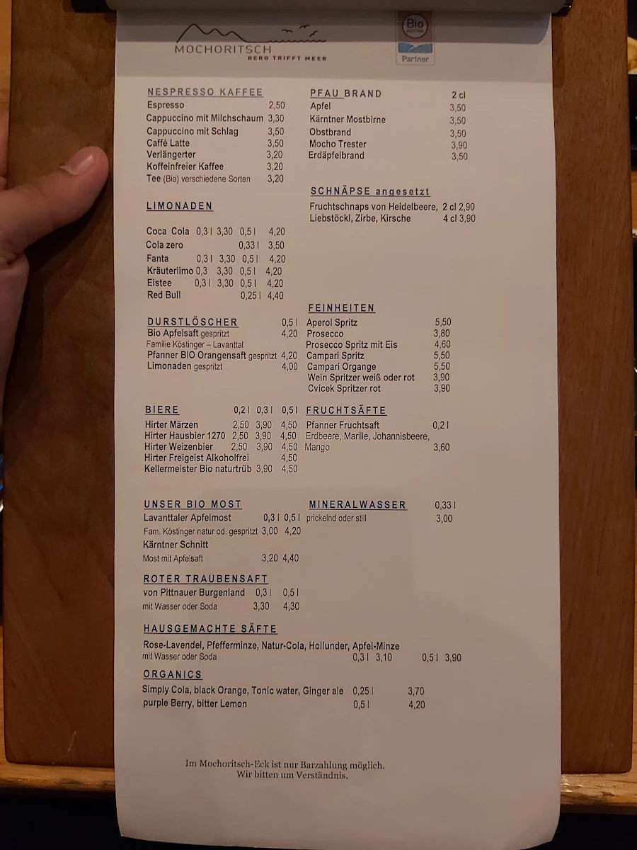 Speisekarte photo 4