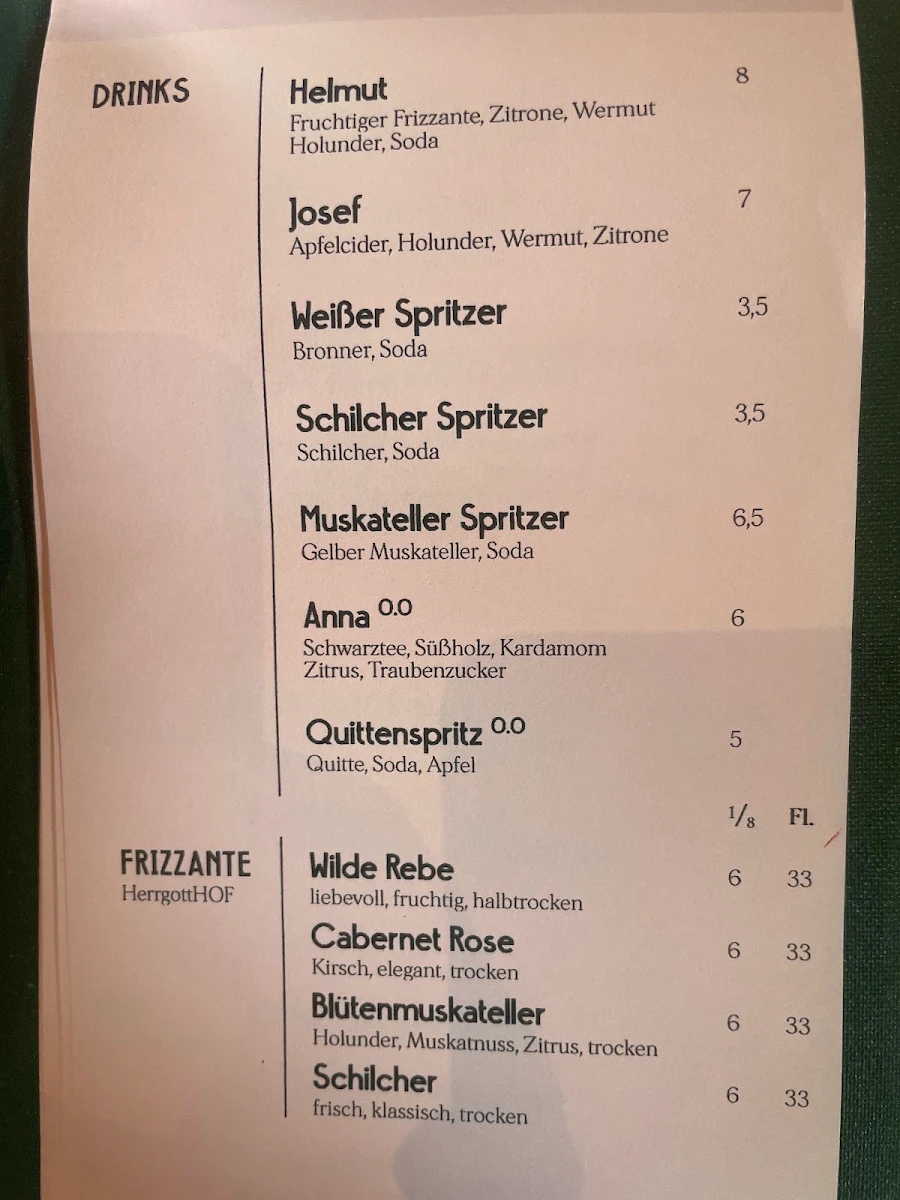 Speisekarte photo 8