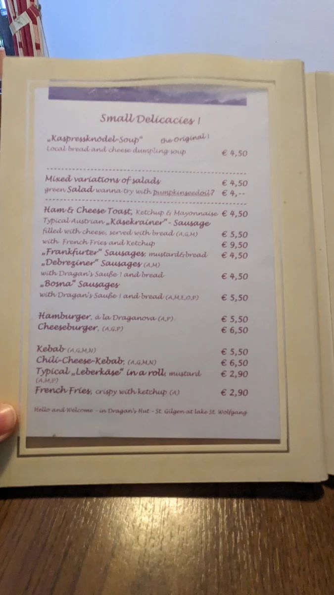Speisekarte photo 6