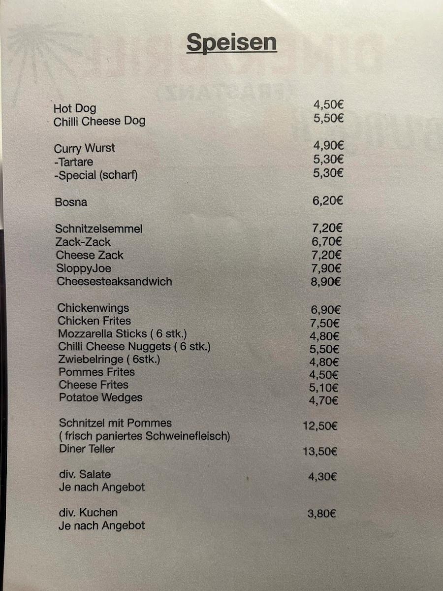 Speisekarte photo 1