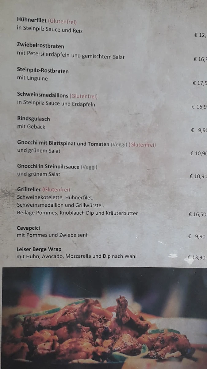 Speisekarte photo 1