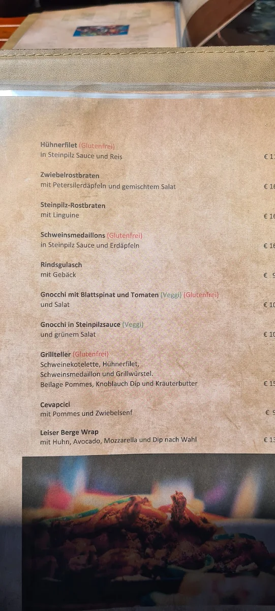 Speisekarte photo 4