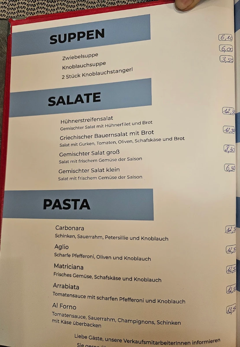 Speisekarte photo 4