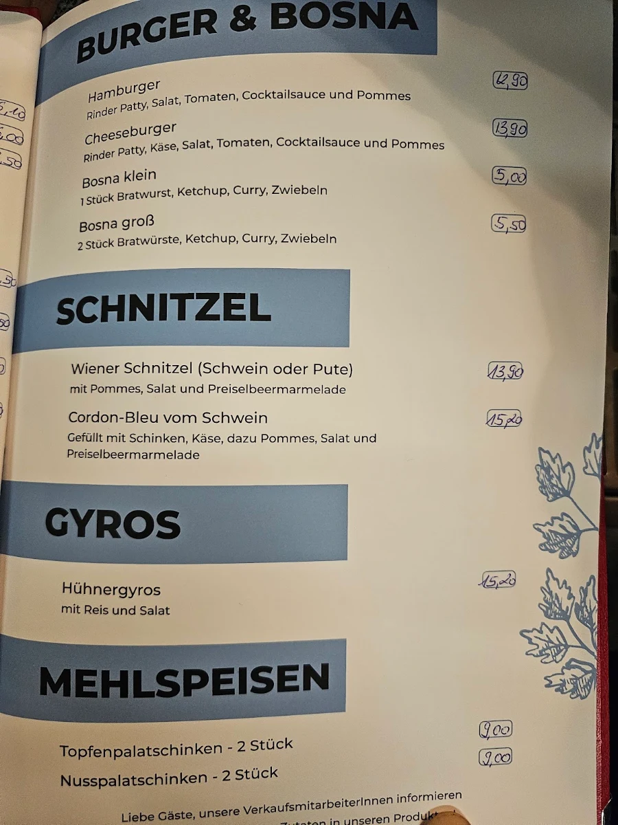 Speisekarte photo 5