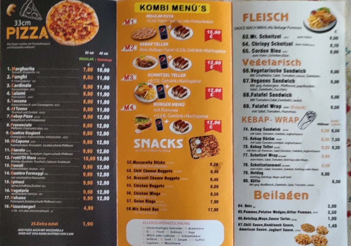 Speisekarte photo 1