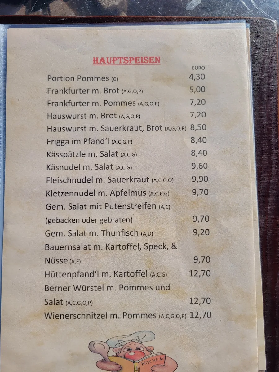 Speisekarte photo 1