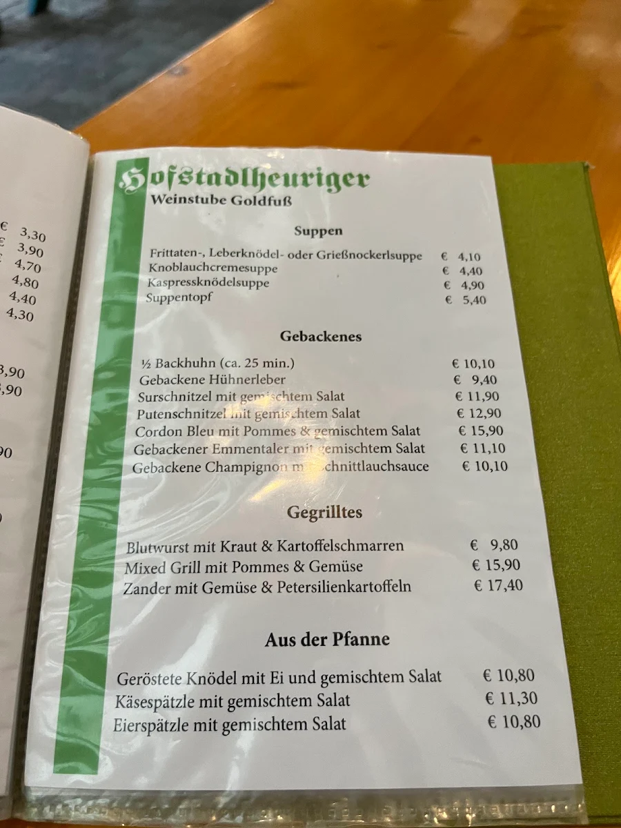 Speisekarte photo 2