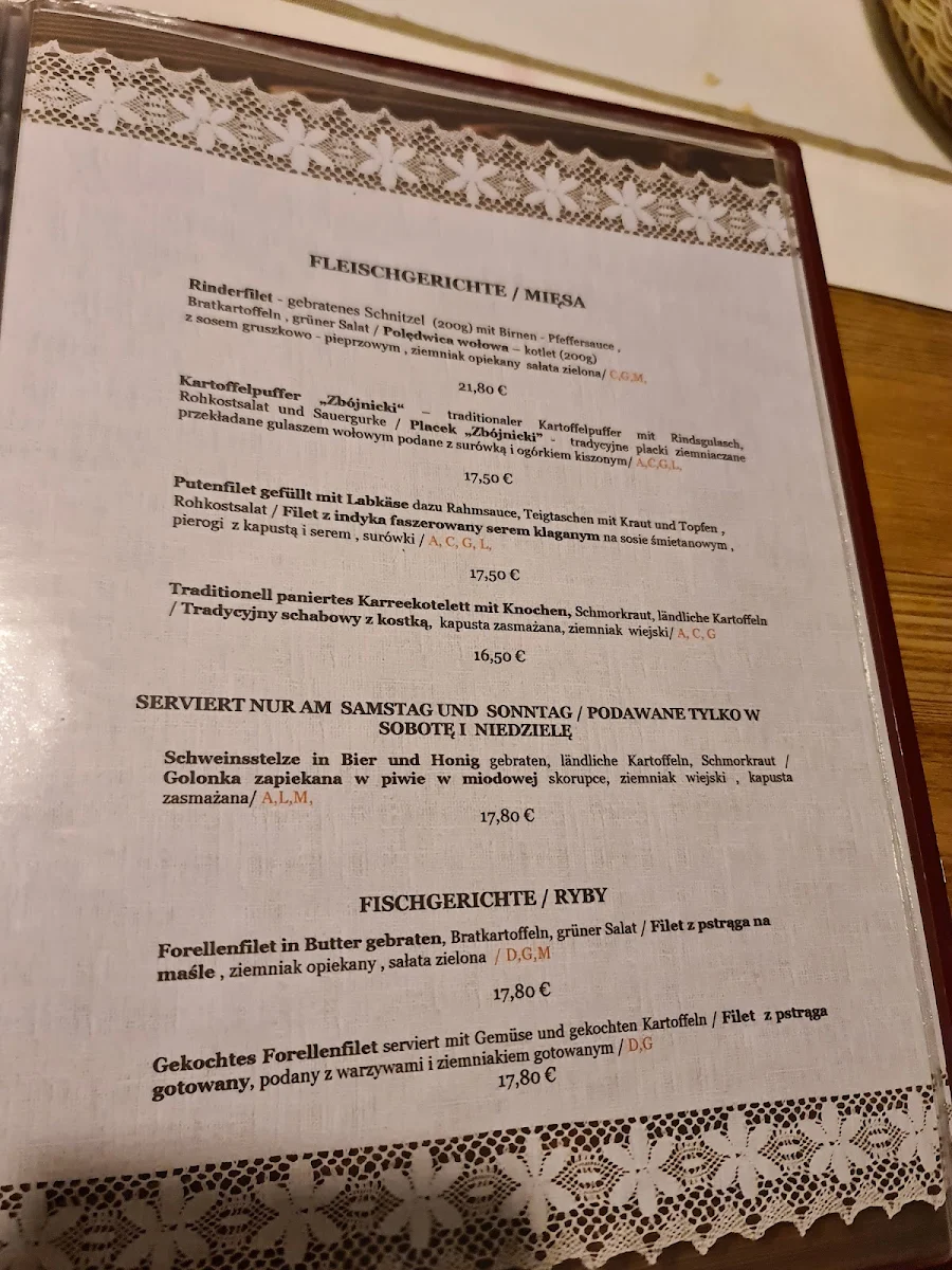 Speisekarte photo 3