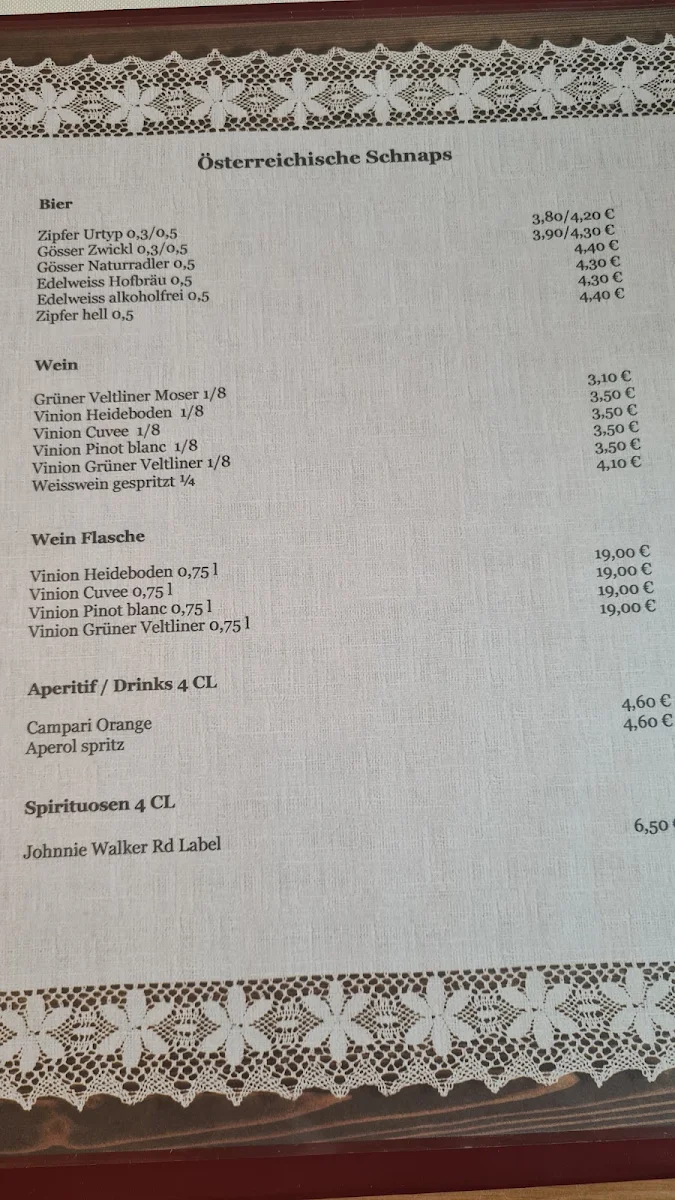 Speisekarte photo 6