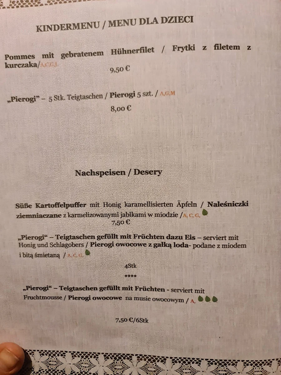 Speisekarte photo 7