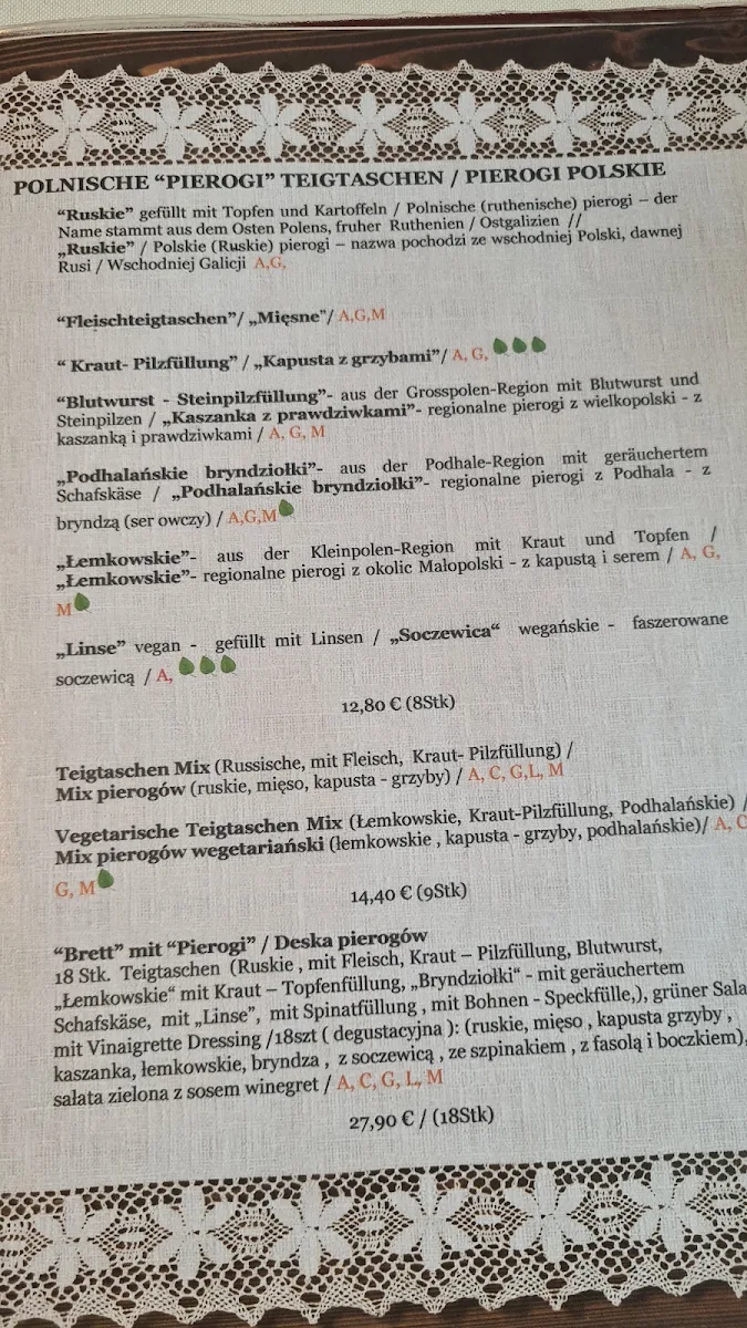 Speisekarte photo 9