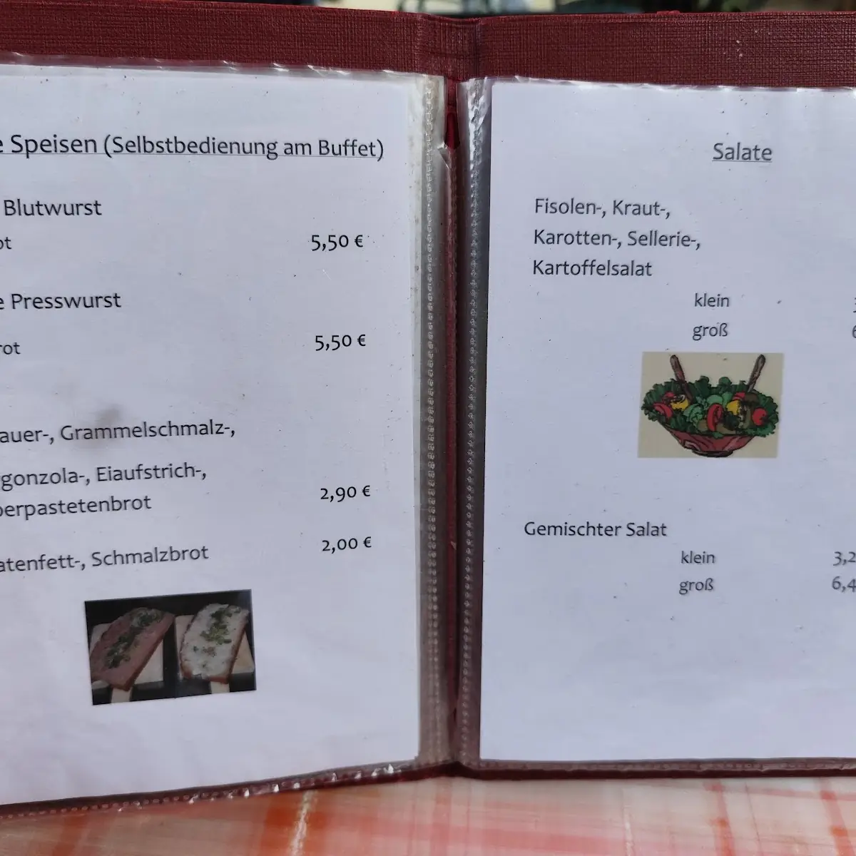 Speisekarte photo 2