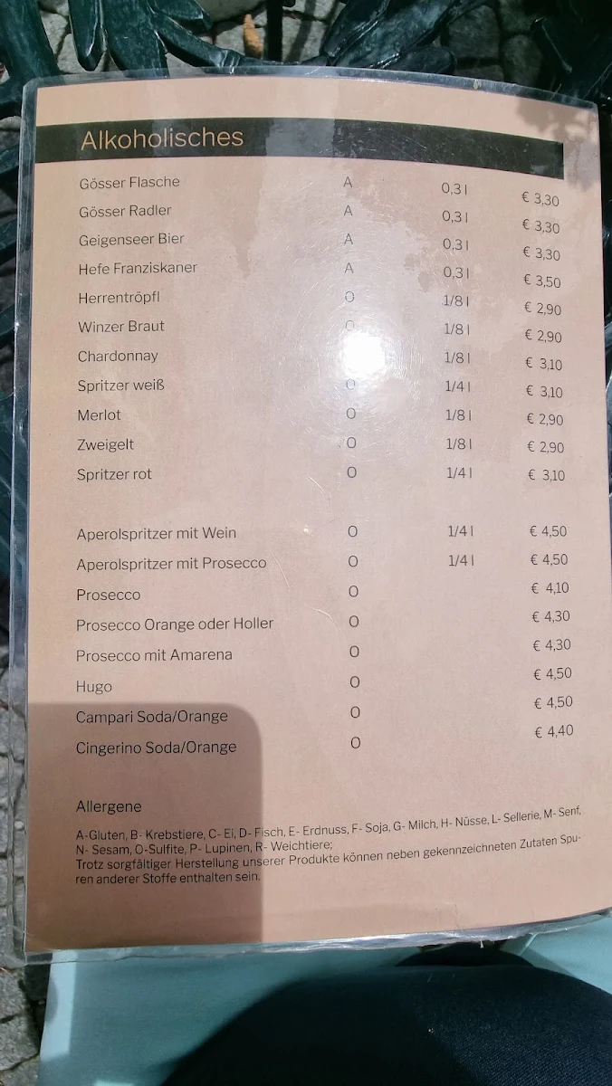 Speisekarte photo 4