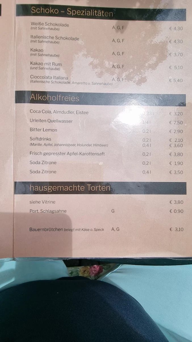 Speisekarte photo 5
