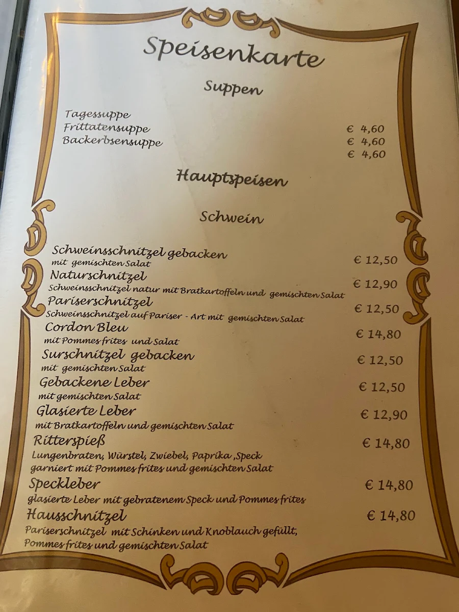 Speisekarte photo 1