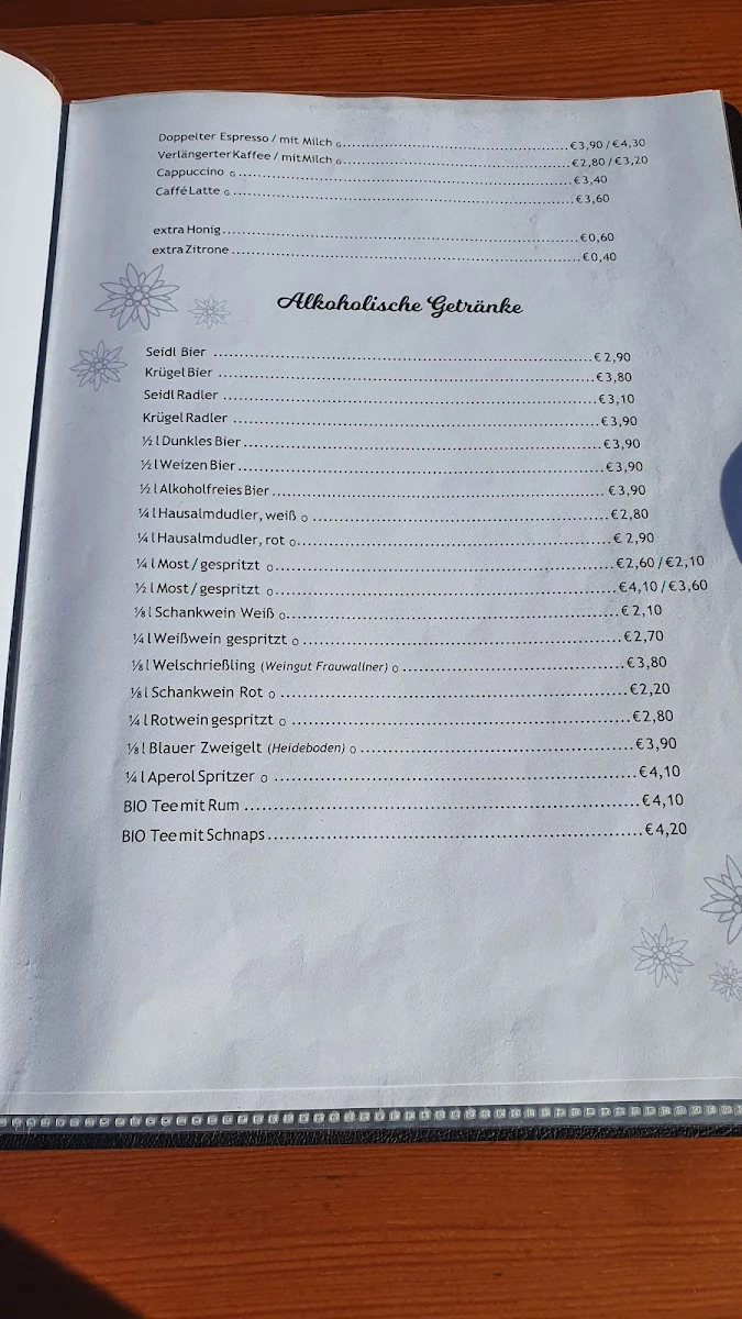 Speisekarte photo 2