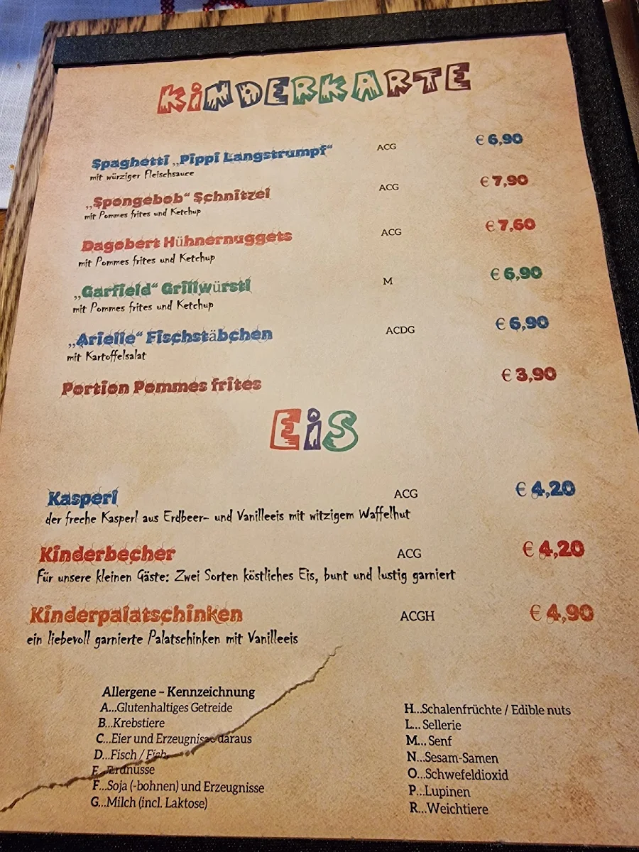 Speisekarte photo 1